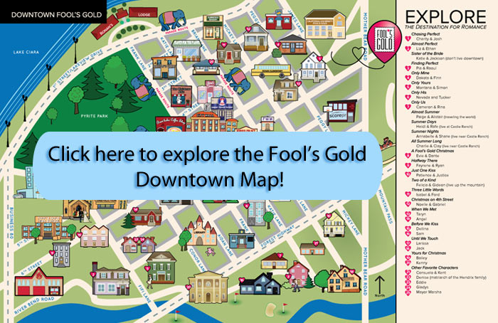 Fool's Gold Downtown Map